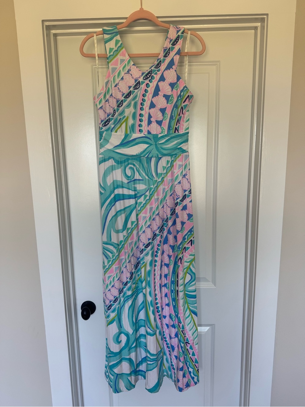 Lilly Pulitzer Marco Maxi Dress in Coco Island Print size medium - Picture 2 of 6